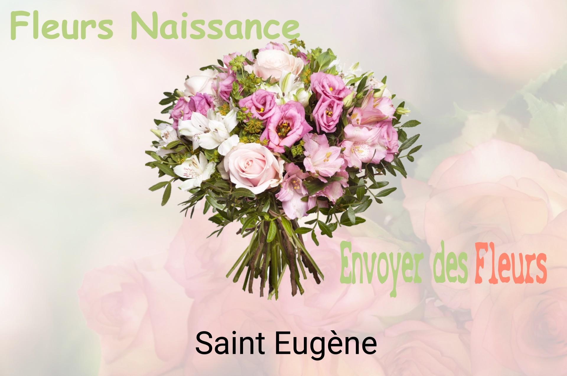 Bouquet de fleurs de naissance livré à Saint-Eugène