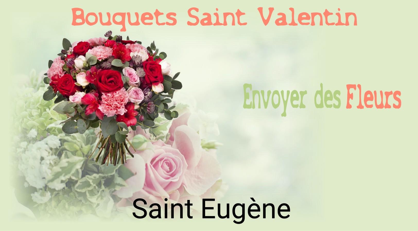 Roses de Saint-Valentin livrées à Saint-Eugène